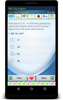 SSC CGL Exam Prep android App screenshot 13