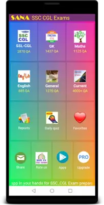 SSC CGL Exam Prep android App screenshot 18